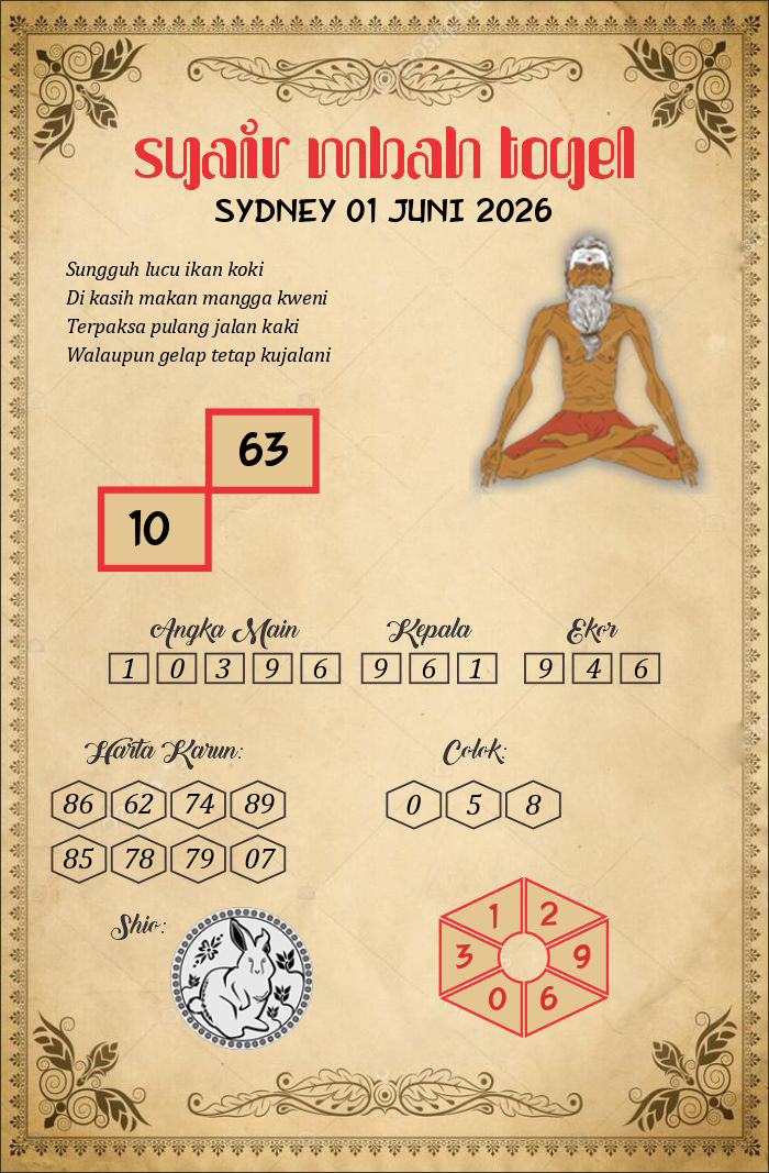 SYD 01 Juni 2026